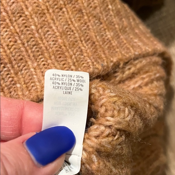 Aerie Warm Tan Crew Neck Sweater - Picture 4 of 7